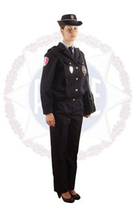 femme agent de police